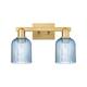 Option Brushed Brass / Blue