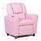 preview thumbnail 11 of 10, Costway Kids Recliner Armchair Children's Furniture Sofa Seat Couch