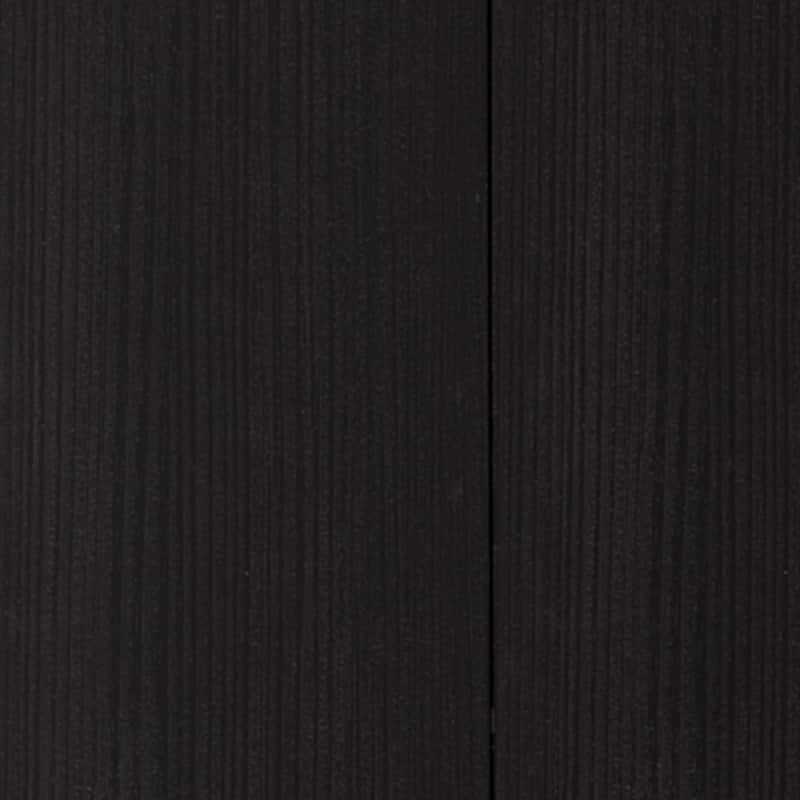 HomeRoots 59" Black Wood Wall mounted Accent Cabinet With Five Shelves
