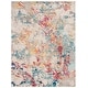 preview thumbnail 5 of 7, SAFAVIEH Monaco Stelvia Boho Abstract Rug 8' x 10' - Ivory/Multi - Rectangle