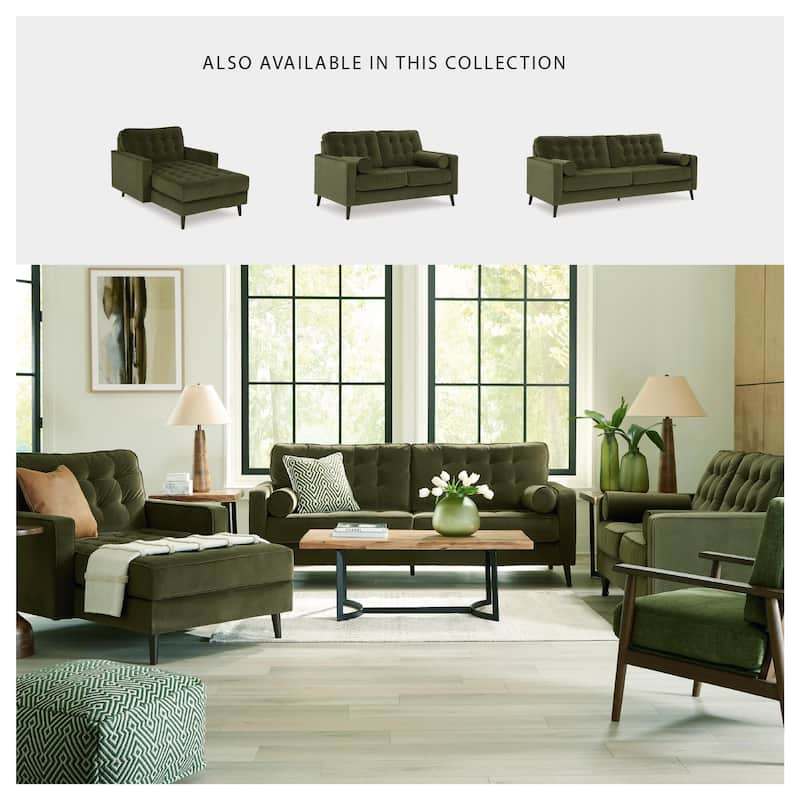 Signature Design by Ashley Reveon Lakes Green Sofa - 87" W x 38" D x 38" H