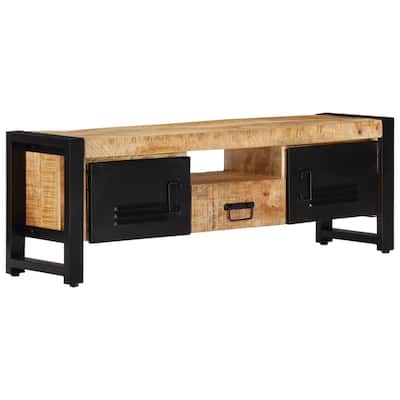 vidaXL TV Stand 47.2"x11.8"x15.7" Solid Wood Reclaimed - 47.2" x 11.8" x 15.7"