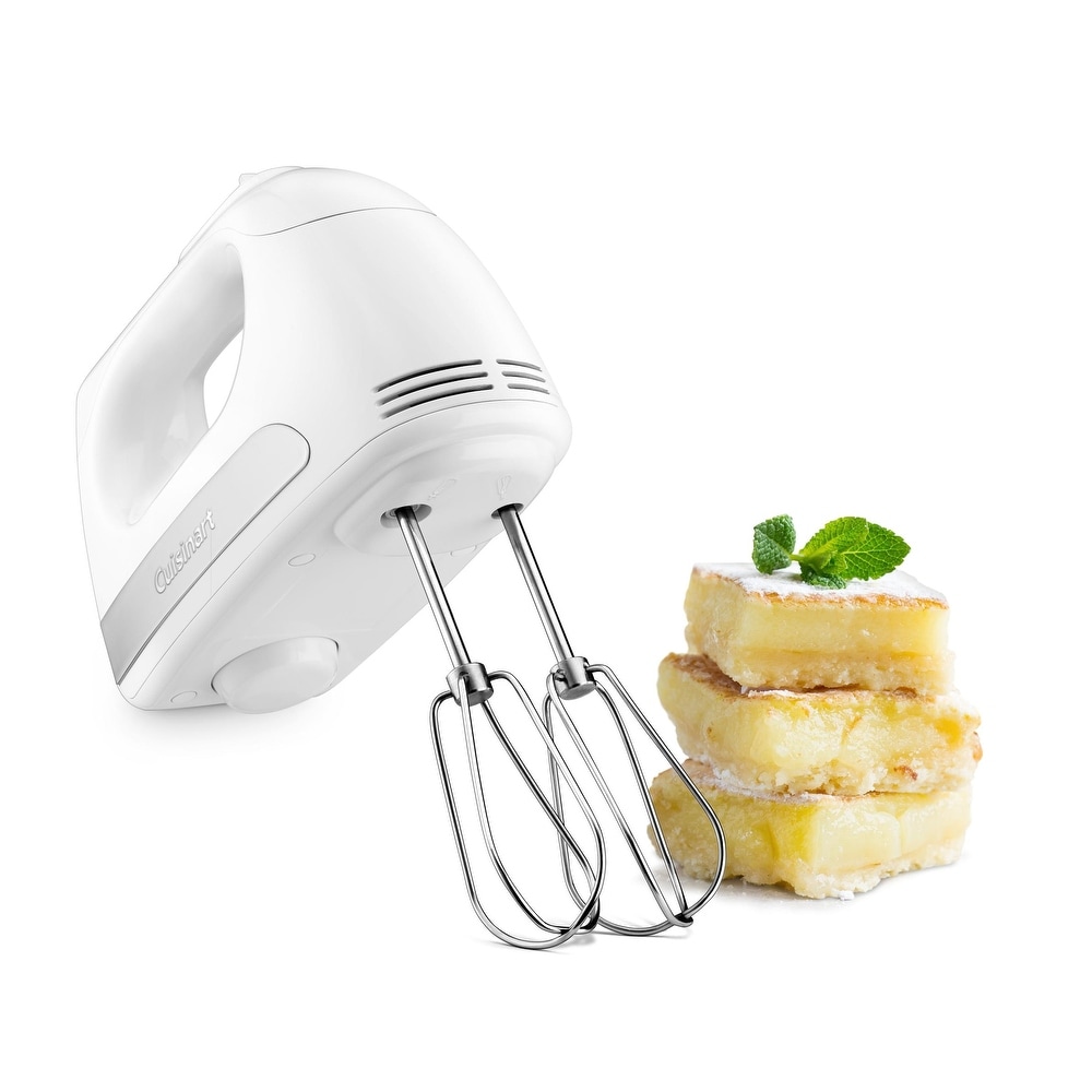 HOMCOM 4-Piece Electric Hand Mixer Set with Handheld Immersion