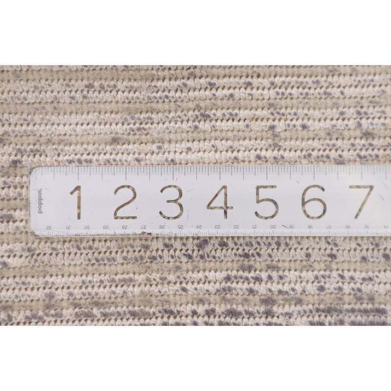Modern / Abstract Accent Rug Handmade Wool Carpet - 2'7"x 4'9"