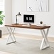 preview thumbnail 5 of 28, 55" Heavy Duty Computer Desk, Office Desk