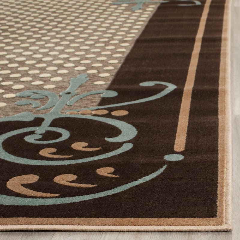 Martha Stewart by SAFAVIEH Handmade Scrollwork Viscose Rug