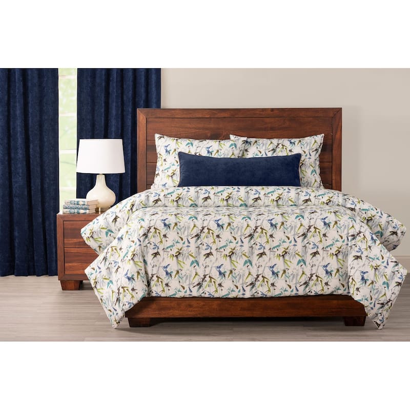 Siscovers Hummingbird Abstract Print Duvet Set