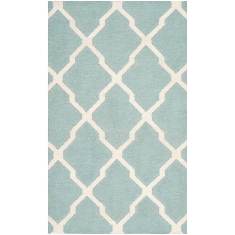 SAFAVIEH Handmade Flatweave Dhurries Chiang Modern Moroccan Wool Rug