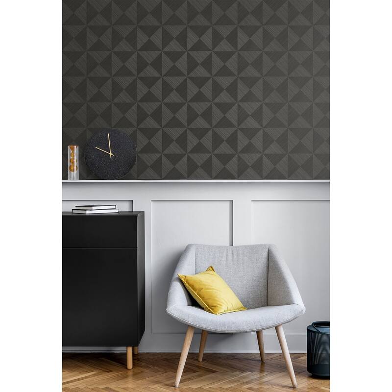 Stacy Garcia Home Geo Inlay Peel and Stick Wallpaper