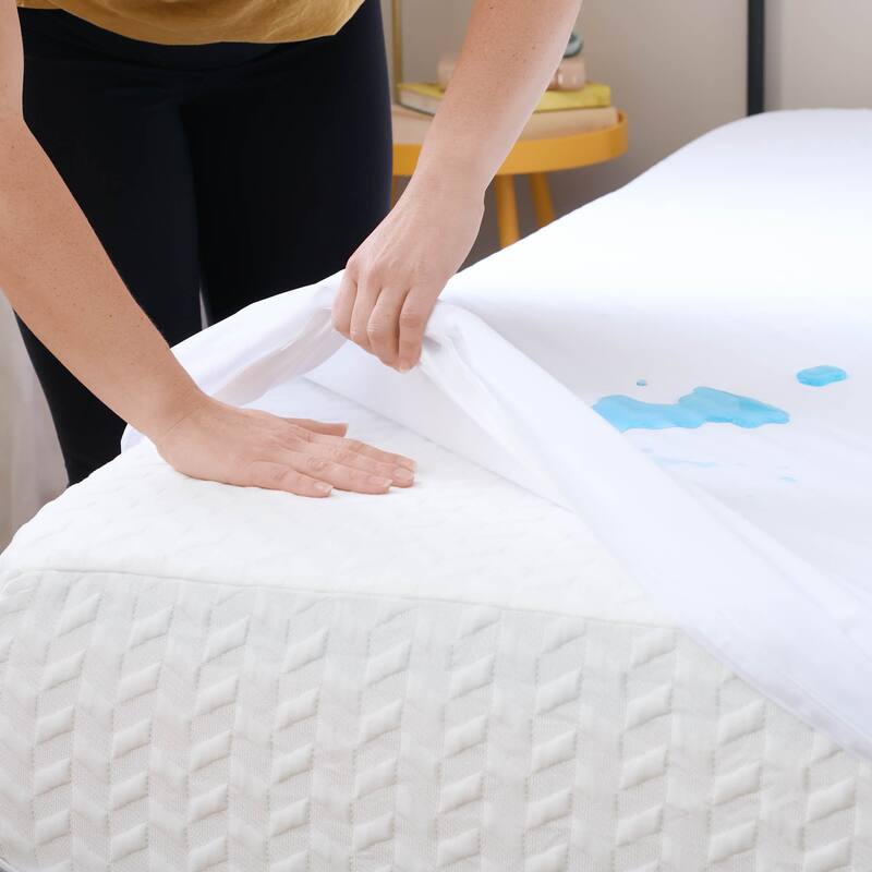 Linenspa Encasement Mattress Protector - White