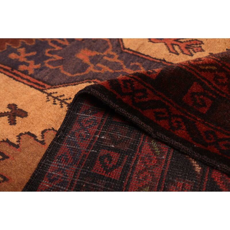 ECARPETGALLERY Hand-knotted Teimani Tan Wool Rug - 3'8 x 5'11