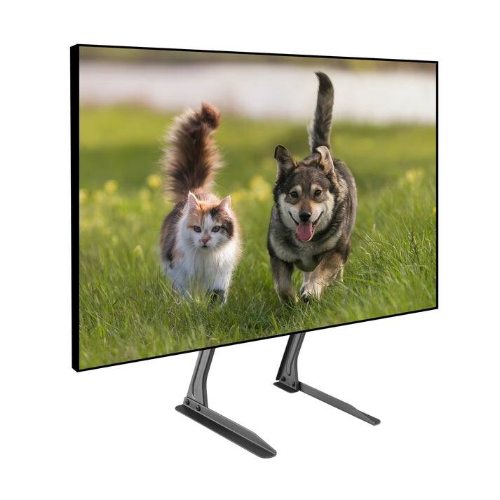 ProMounts Premium Fixed Tabletop TV Stand Mount for 13 to 72 inch Screens, Holds up to 110Lbs