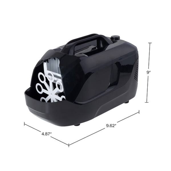 Hey Play Bubble Machine, Black