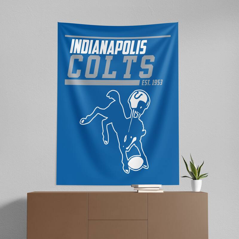 NFL Indianapolis Colts 40 YD Dash Legacy Wall Hanging - 50"x60"