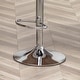 preview thumbnail 37 of 75, Roundhill Furniture Ellston Upholstered Adjustable Swivel Barstools, Set of 2