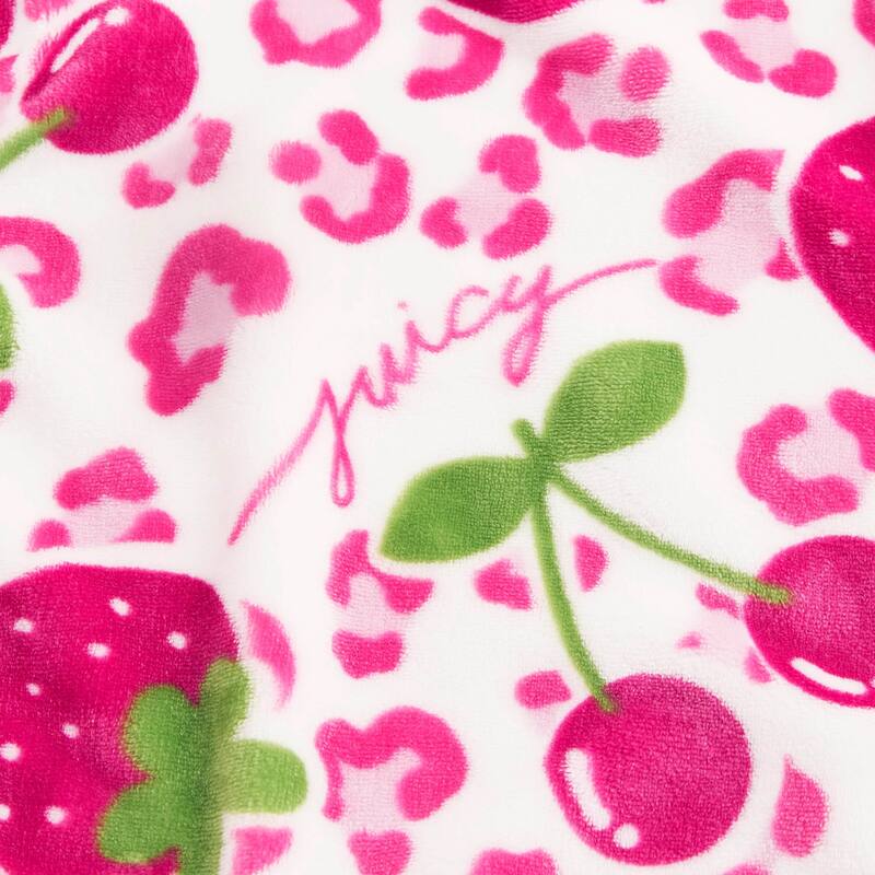 Juicy Couture 50"x70" Plush Kids Throw Blankets