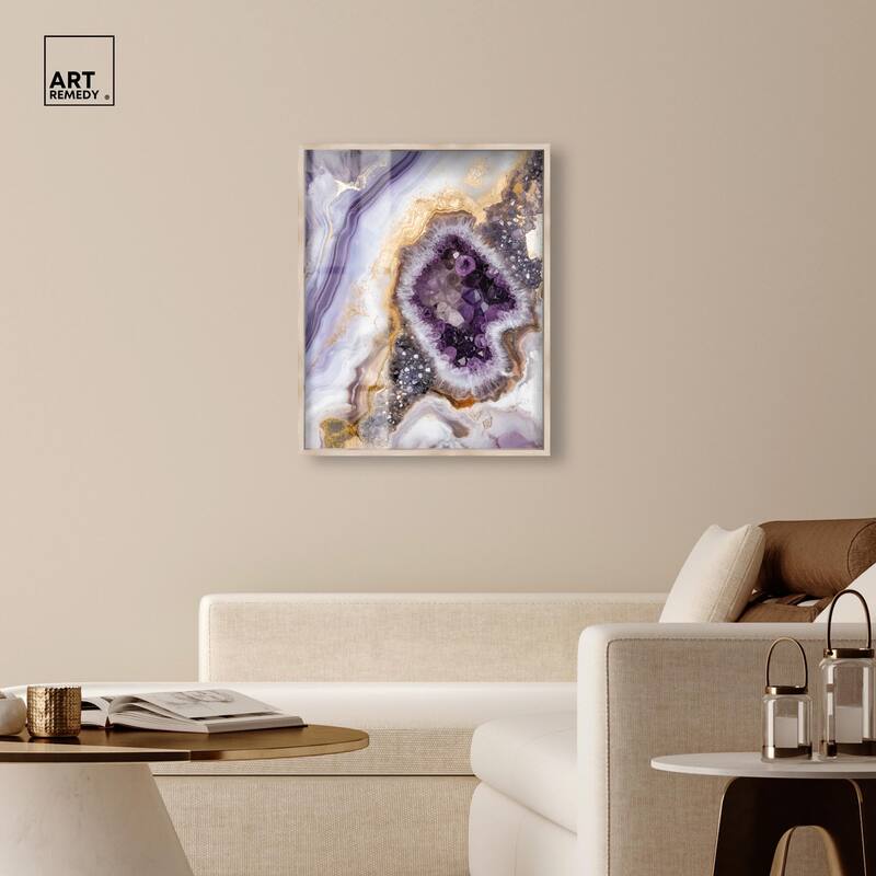 Amethystine Dream II Shadowbox by Art Remedy