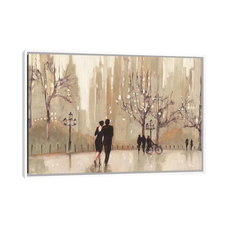 iCanvas "An Evening Out I" by Julia Purinton Framed Canvas Print - White - 18x26
