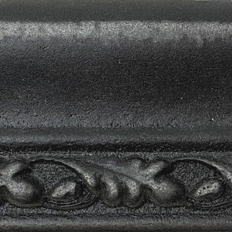 Dove 1.5" x 8" Matte Metallic Listello Wall Tile Trim