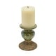 preview thumbnail 32 of 38, Sculptural Terracotta Pillar Candle Holder
