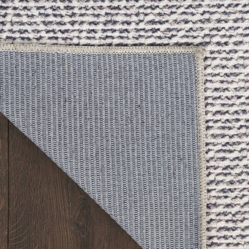 Lozis Power Loomed Abstract Modern Non Skid Low Pile Area Rug By HomeRoots