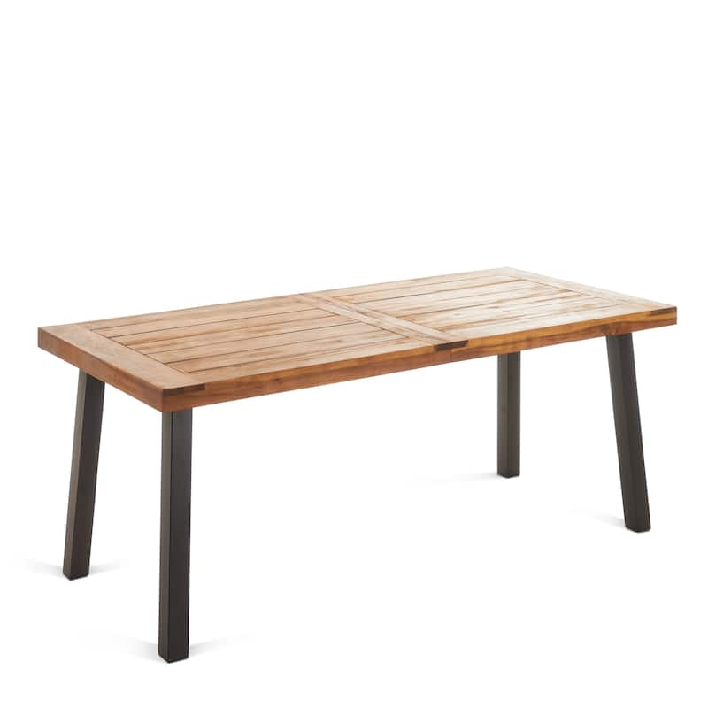 Christopher Knight Home- Orion Acacia Wood Patio Dining Set