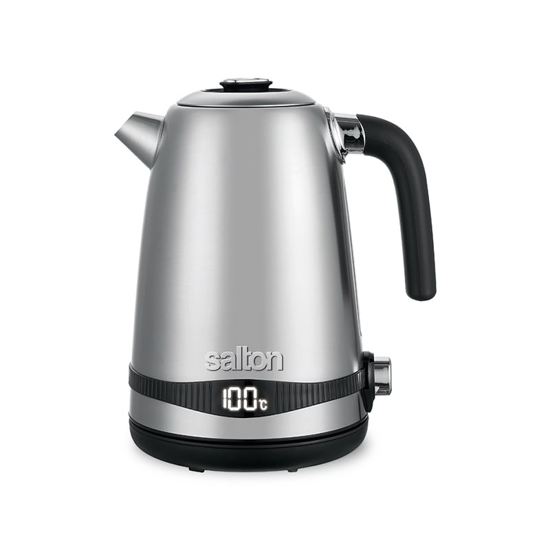 Salton Stainless Steel 7-Cup Cordless Electric Kettle in the Water