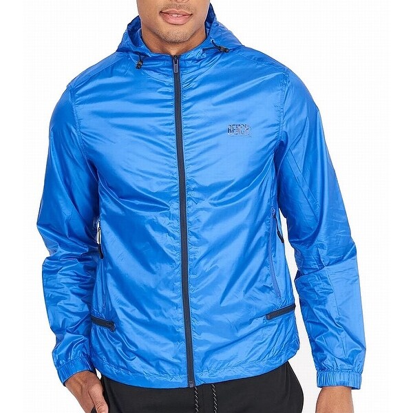 Shop Bench Mens Jacket Medium Full Zip Packable Windbreaker