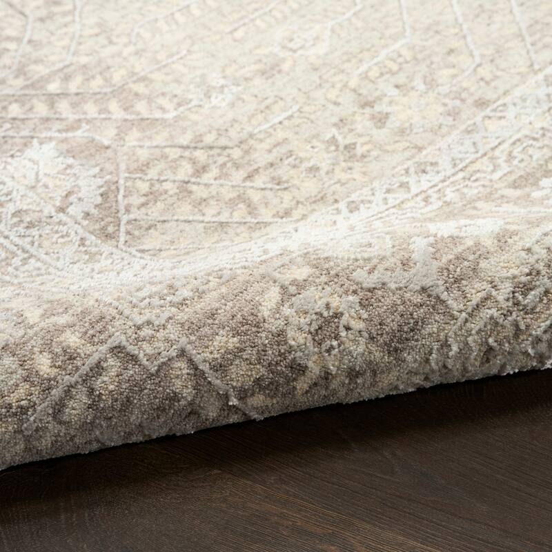 Nourison Home Sultana Indoor only Beige Charming Persian Area Rug