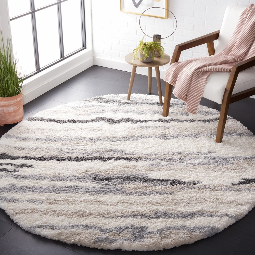 SAFAVIEH Fontana Shag Rute Modern 2-inch Thick Rug