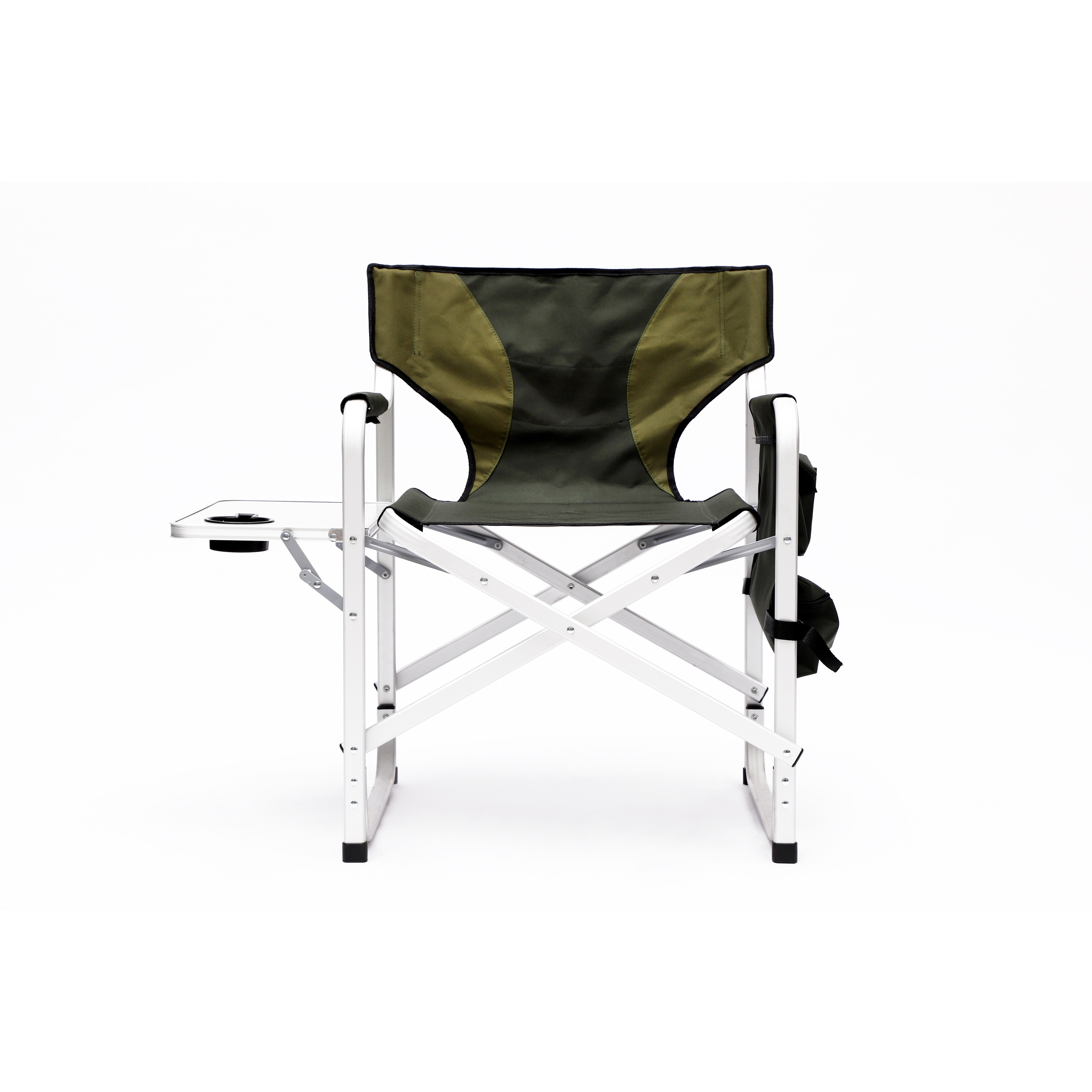 Fold up chairs with side table hot sale