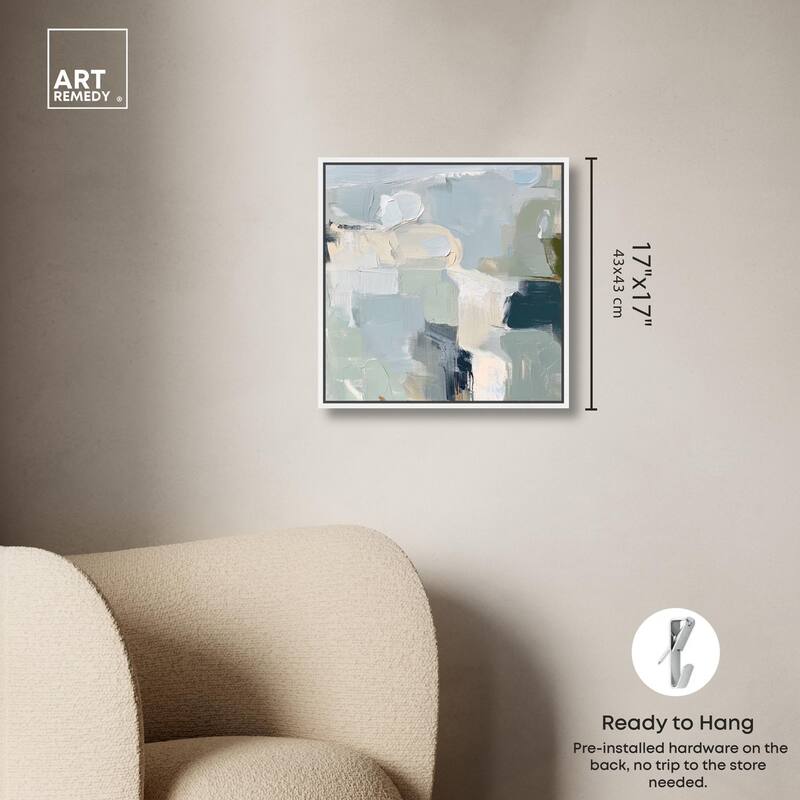 Seafoam and Sand II Canvas by Art Remedy