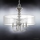 preview thumbnail 3 of 5, Luxury Cosmopolitan Chandelier, 20"H x 22"W, with Traditional Style, Polished Nickel, by Urban Ambiance - 20H x 22W x Dep