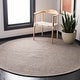 preview thumbnail 6 of 30, SAFAVIEH Handmade South Hampton Denica Casual Polyester Rug 7' x 7' Round - Grey