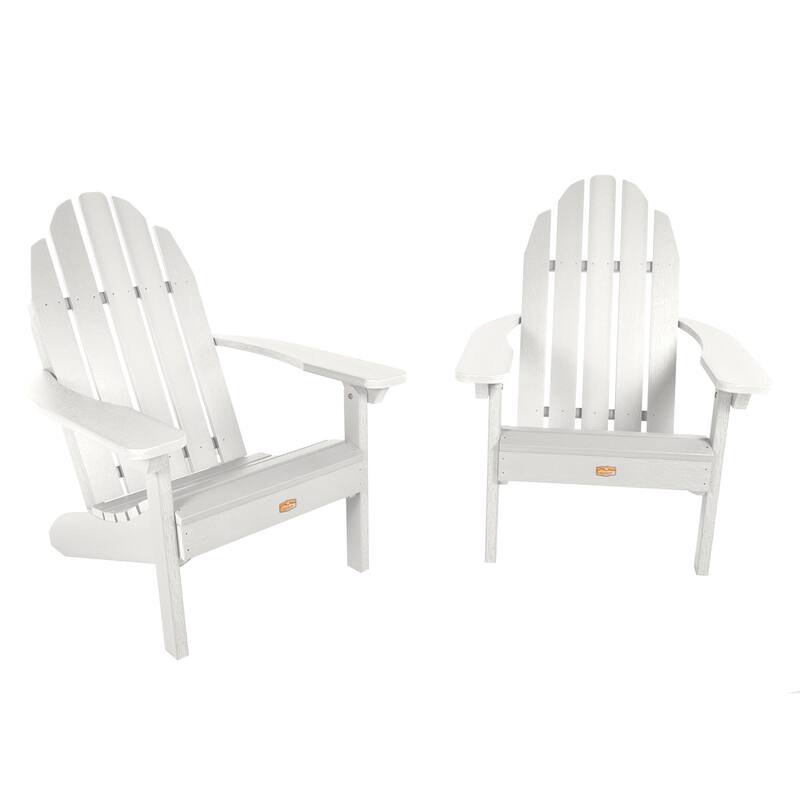 HIGHWOOD Essential Set of 2 Adirondack Chairs - White