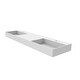 preview thumbnail 13 of 15, Juniper 72" Solid Surface Bathroom Vanity Top