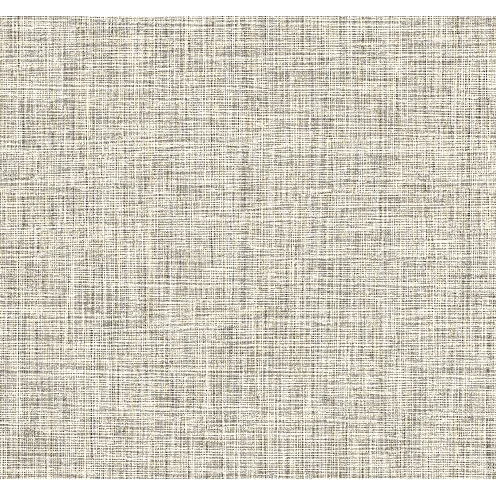 Seabrook Designs Soho Linen Nonwoven Unpasted Wallpaper