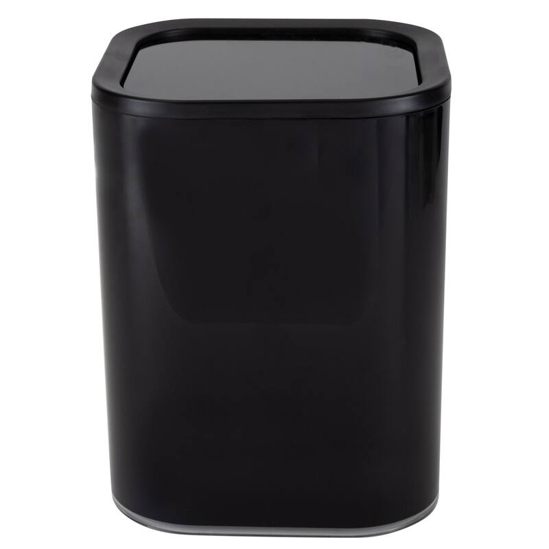 Bath Bliss 6 Piece Acrylic Bathroom Set in Black