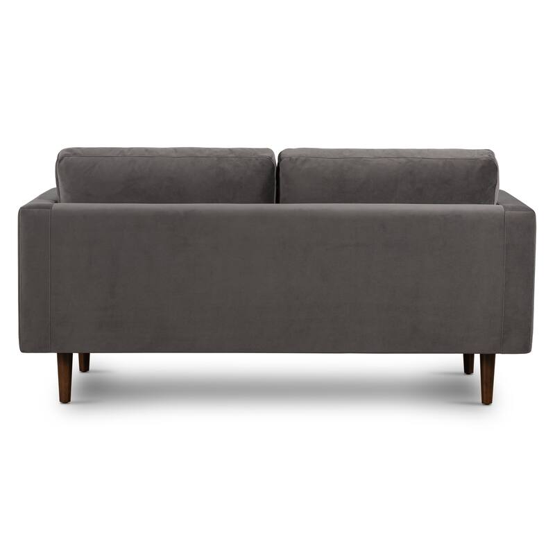 Poly & Bark Napa 72" Velvet Fabric Apartment Sofa