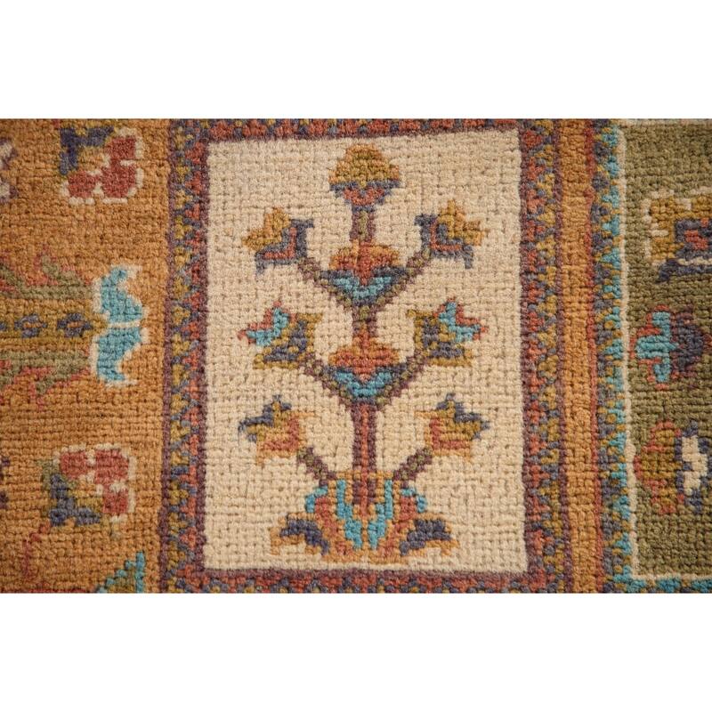 Garden Design Kazak Oriental Accent Rug Handmade Wool Carpet - 2'8"x 4'3"