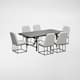 Option Mocha 7-PC with Upholstered Chairs
