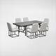 Option Mocha 7-PC with Upholstered Chairs