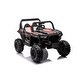 preview thumbnail 9 of 25, 12V 4WD Ride-On Car with Leather Seat, One-Button Start, High-Low Speed, Music & Power Display - Premium Ride