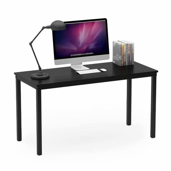Teraves 100 120 140 Cm Morden Wood And Steel Computer Writing Desk Home Office Overstock 30424450