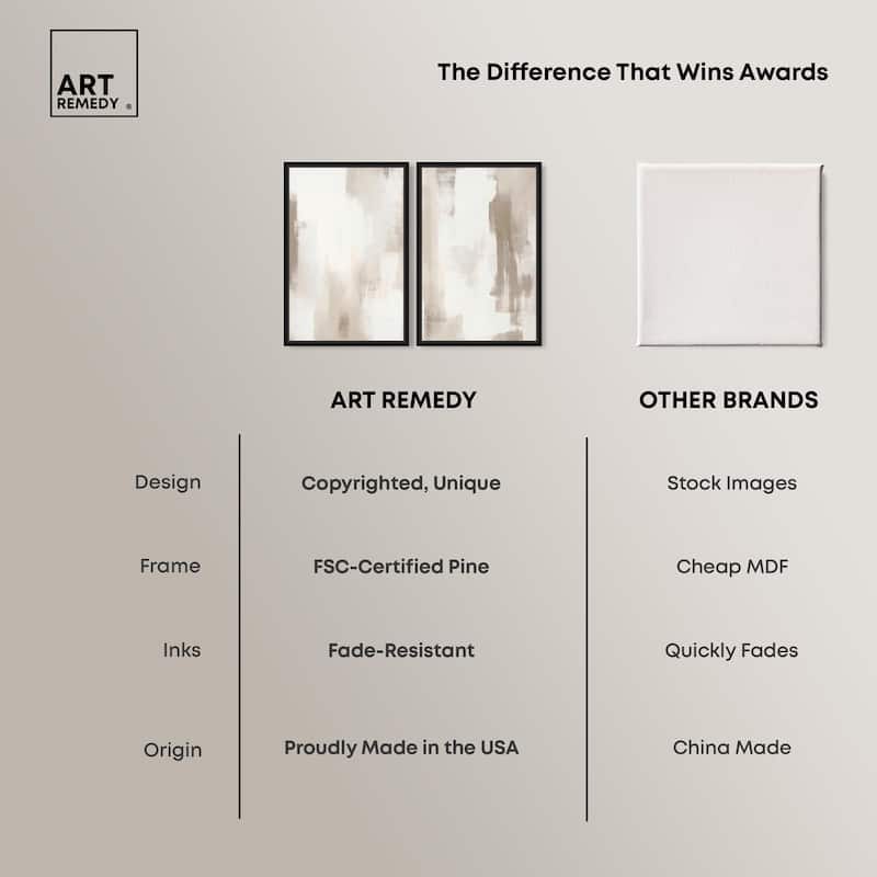 Winter Mist II Canvas Set of 2 by Art Remedy
