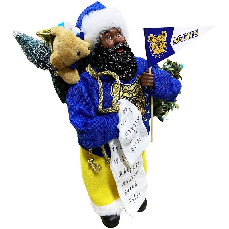 12" North Carolina A&T Proud Santa