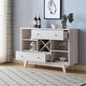 preview thumbnail 9 of 11, Furniture of America Darsan Mid-century Modern 2-drawer Buffet