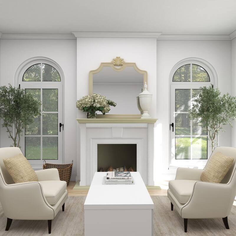 White Ceramic Tall Fluted Urn Living Room Decorative Jars with Grooves and Lid