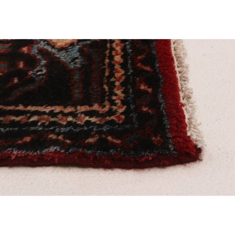 ECARPETGALLERY Hand-knotted Andelz Red Wool Rug - 4'9 x 6'7
