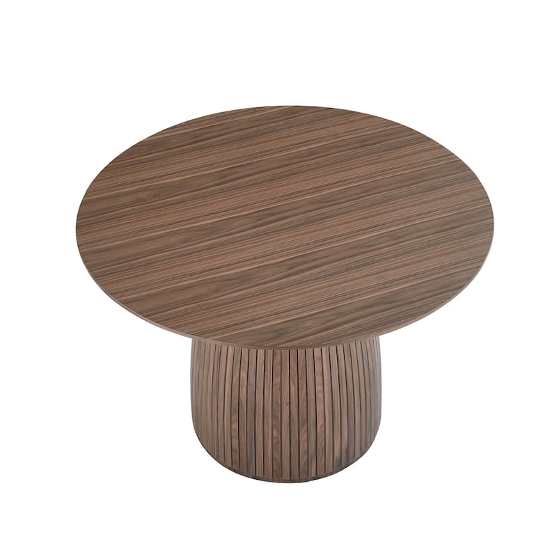 47.24 inch MDF Dining Table Kitchen Table Small Space Dining Table for Living Room, Kitchen, Home, Apartment Black